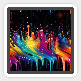 Paint splat Sticker